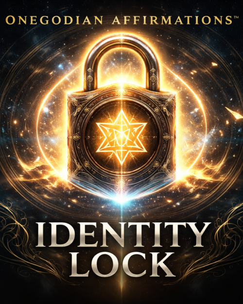 ONEGODIAN AFFIRMATIONS™: IDENTITY LOCK