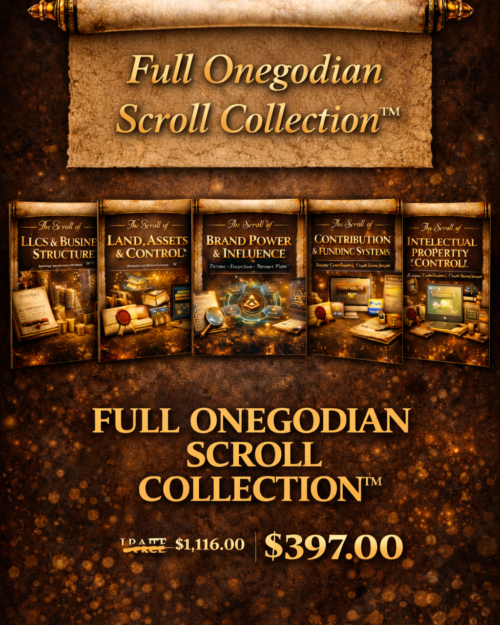 Full Onegodian Scroll Collection™