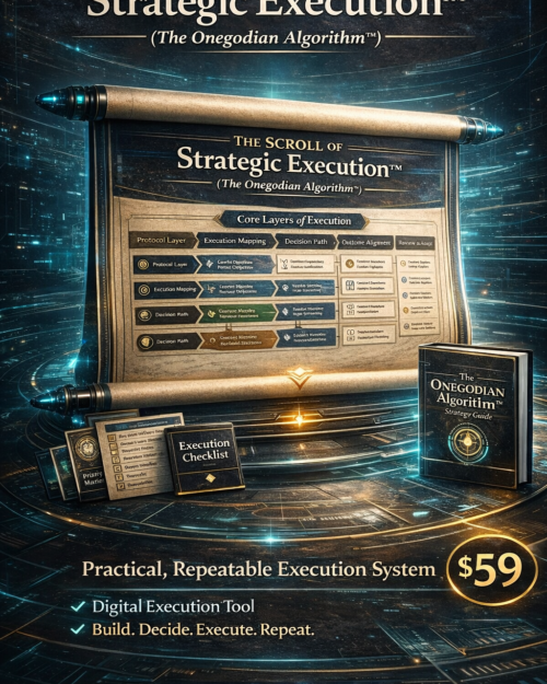 Scroll of Strategic Execution™ (Onegodian Algorithm™)