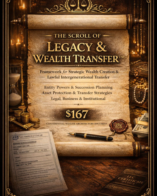 Scroll of Legacy & Wealth Transfer™