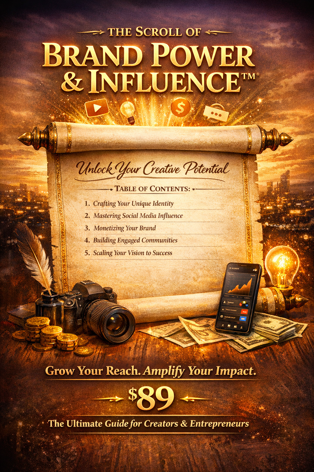 Scroll of Brand Power & Influence™