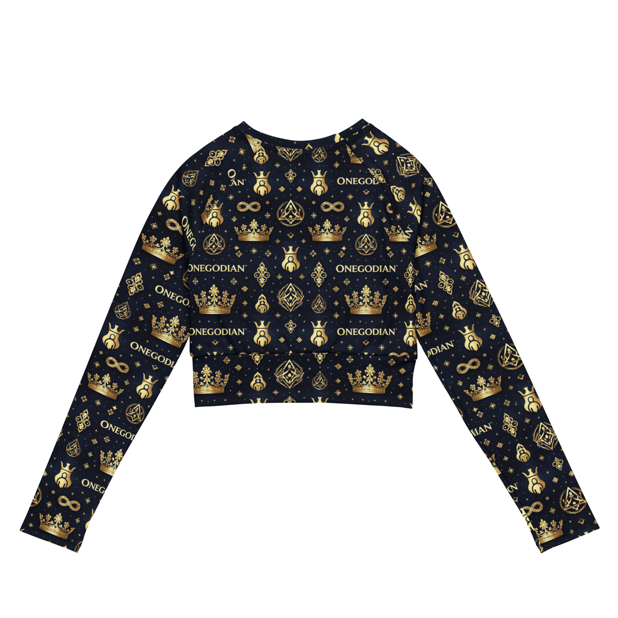ONEGODIAN™ Royal Alignment - long-sleeve crop top - Image 8