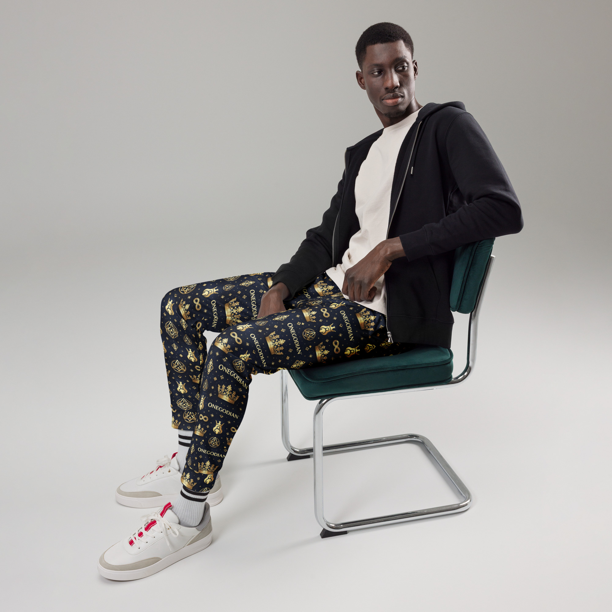 ONEGODIAN™ Royal Alignment - Men's Joggers - Image 2