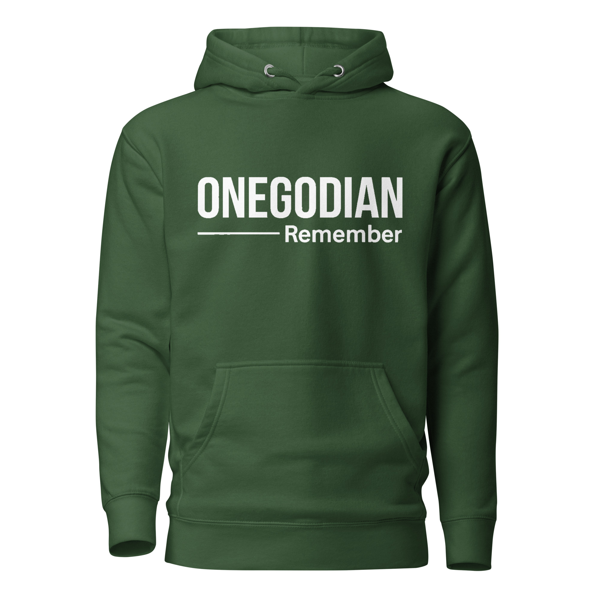ONEGODIAN: Remember - Unisex Hoodie - White - Image 15