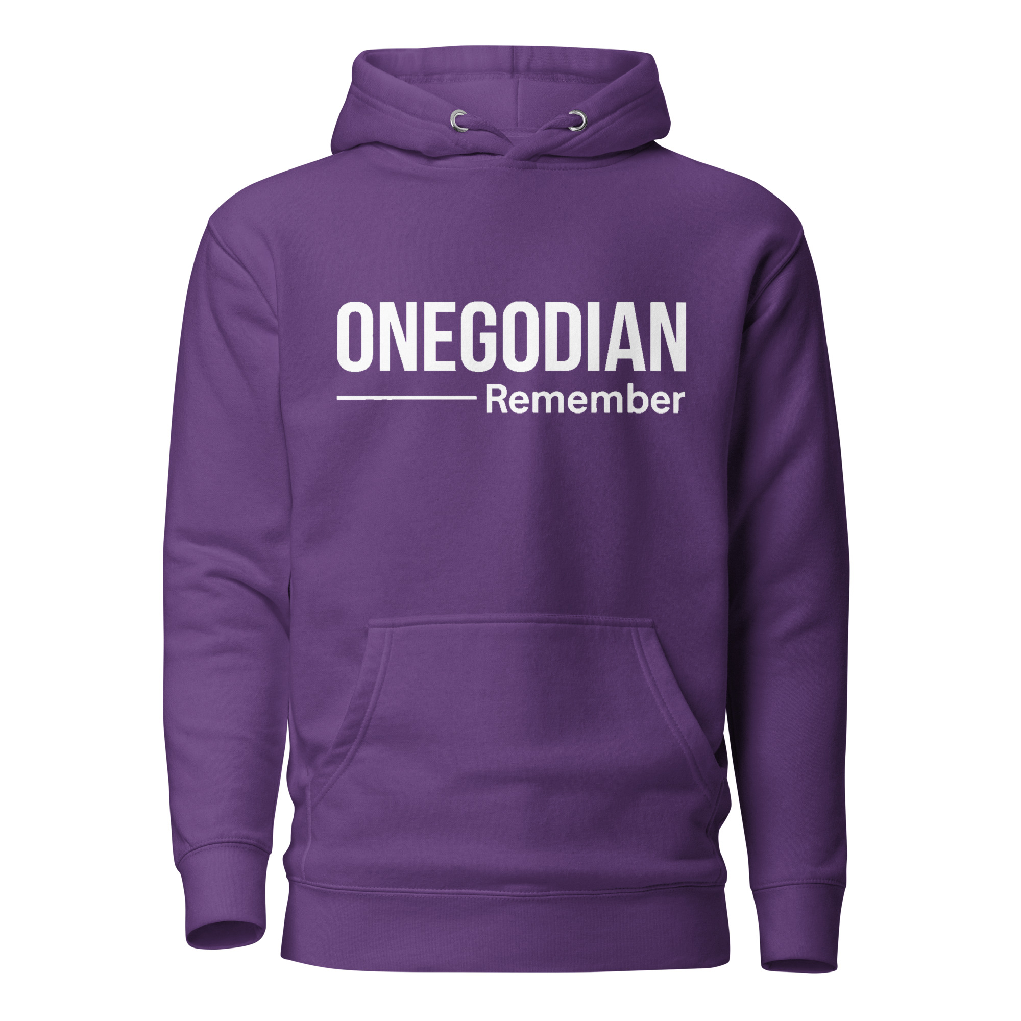 ONEGODIAN: Remember - Unisex Hoodie - White - Image 13
