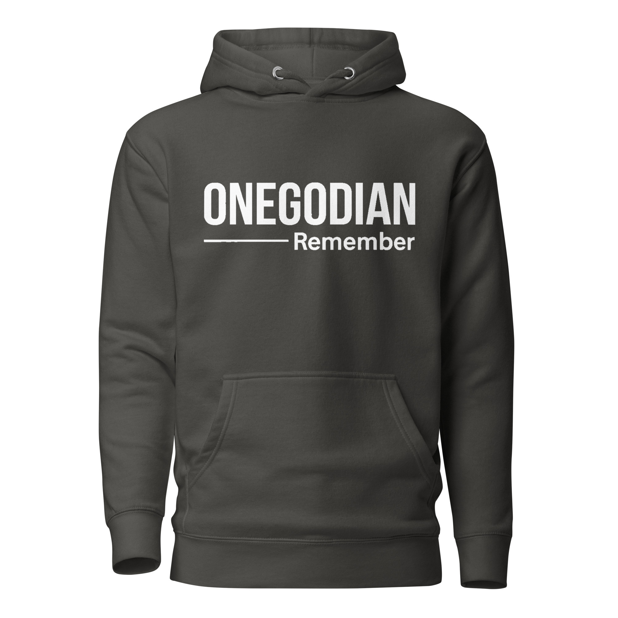 ONEGODIAN: Remember - Unisex Hoodie - White - Image 9