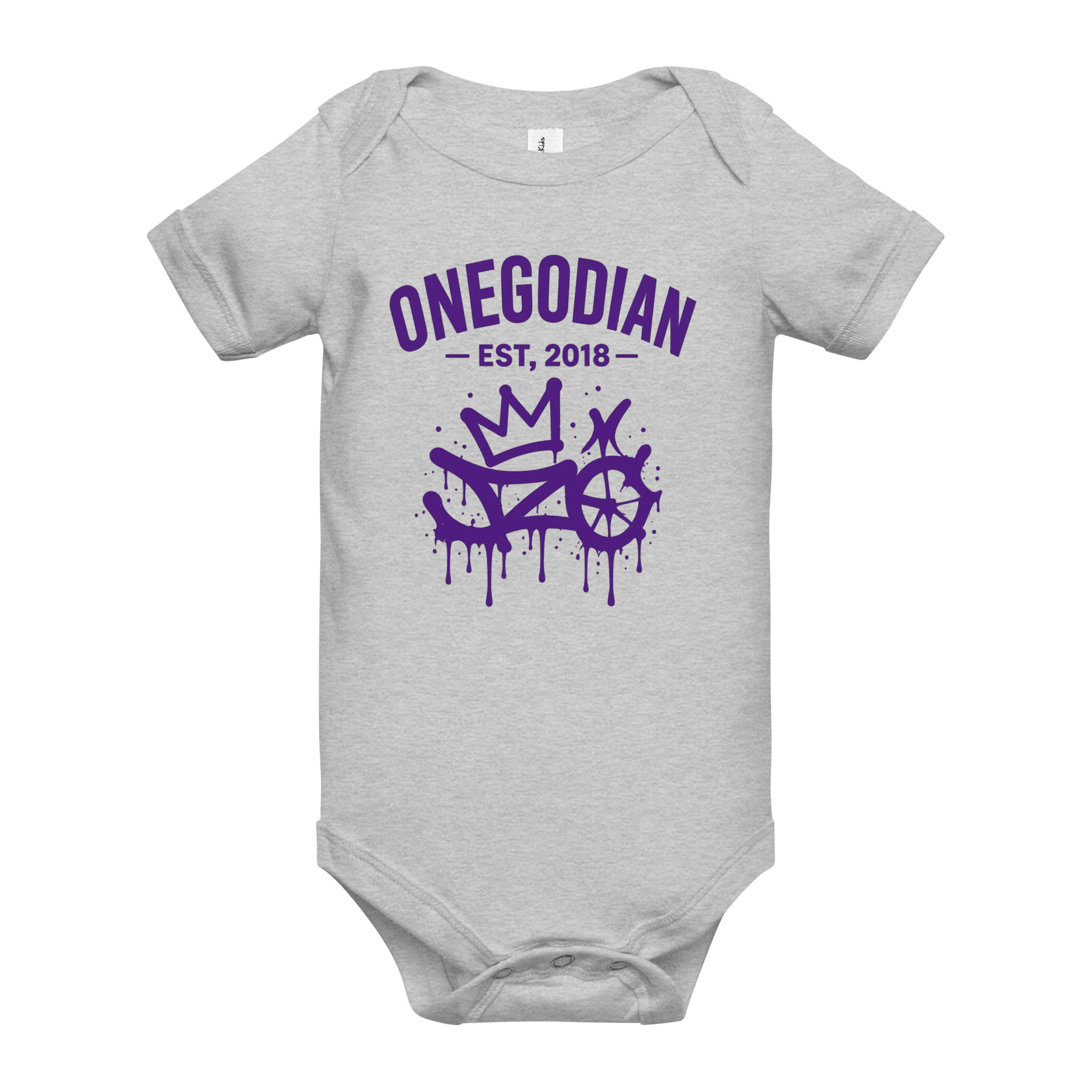 Baby short sleeve one piece