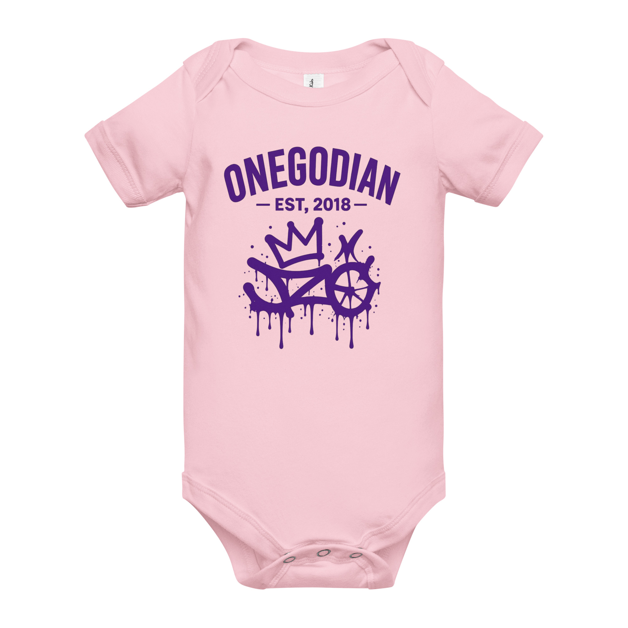 Baby short sleeve one piece - Image 2