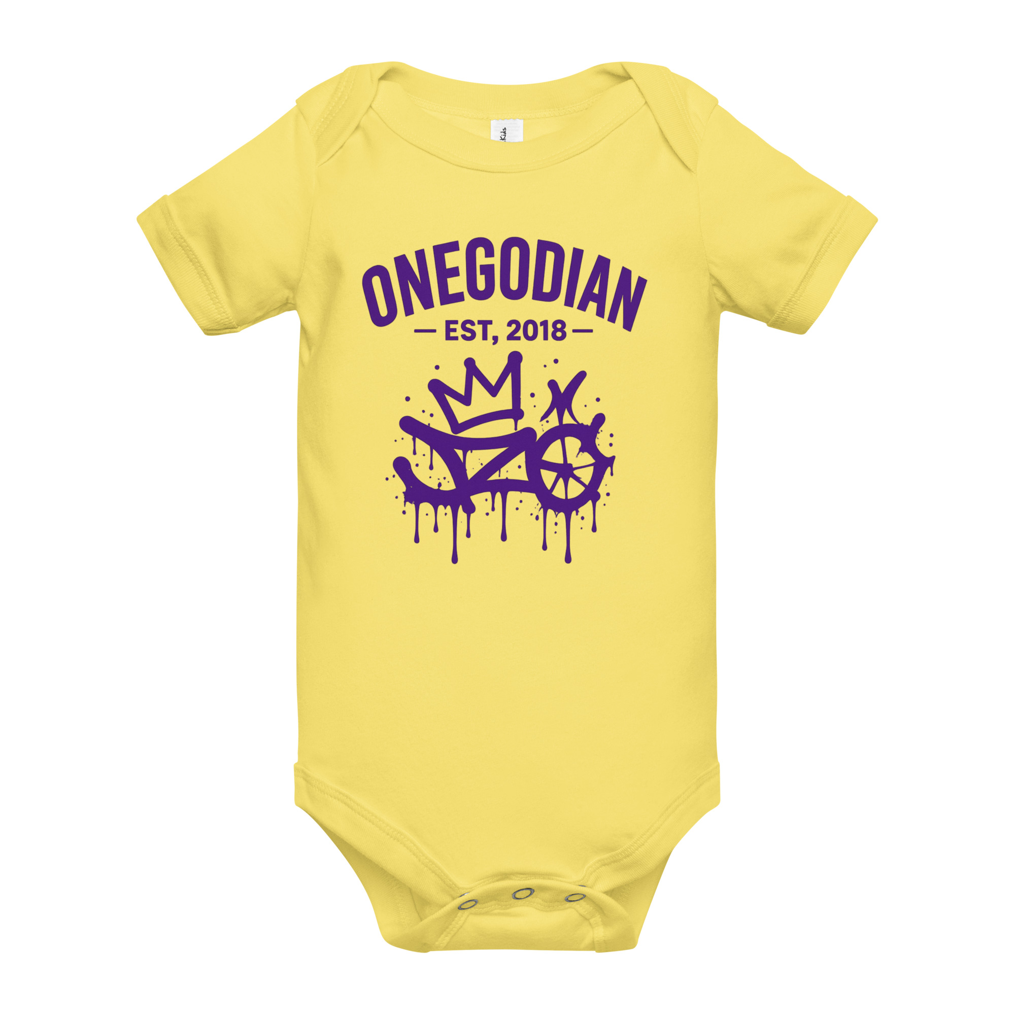 Baby short sleeve one piece - Image 3