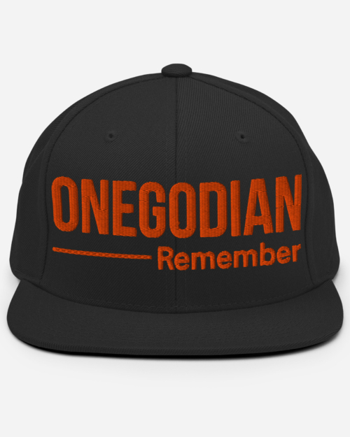 ONEGODIAN: Remember – Snapback Hat