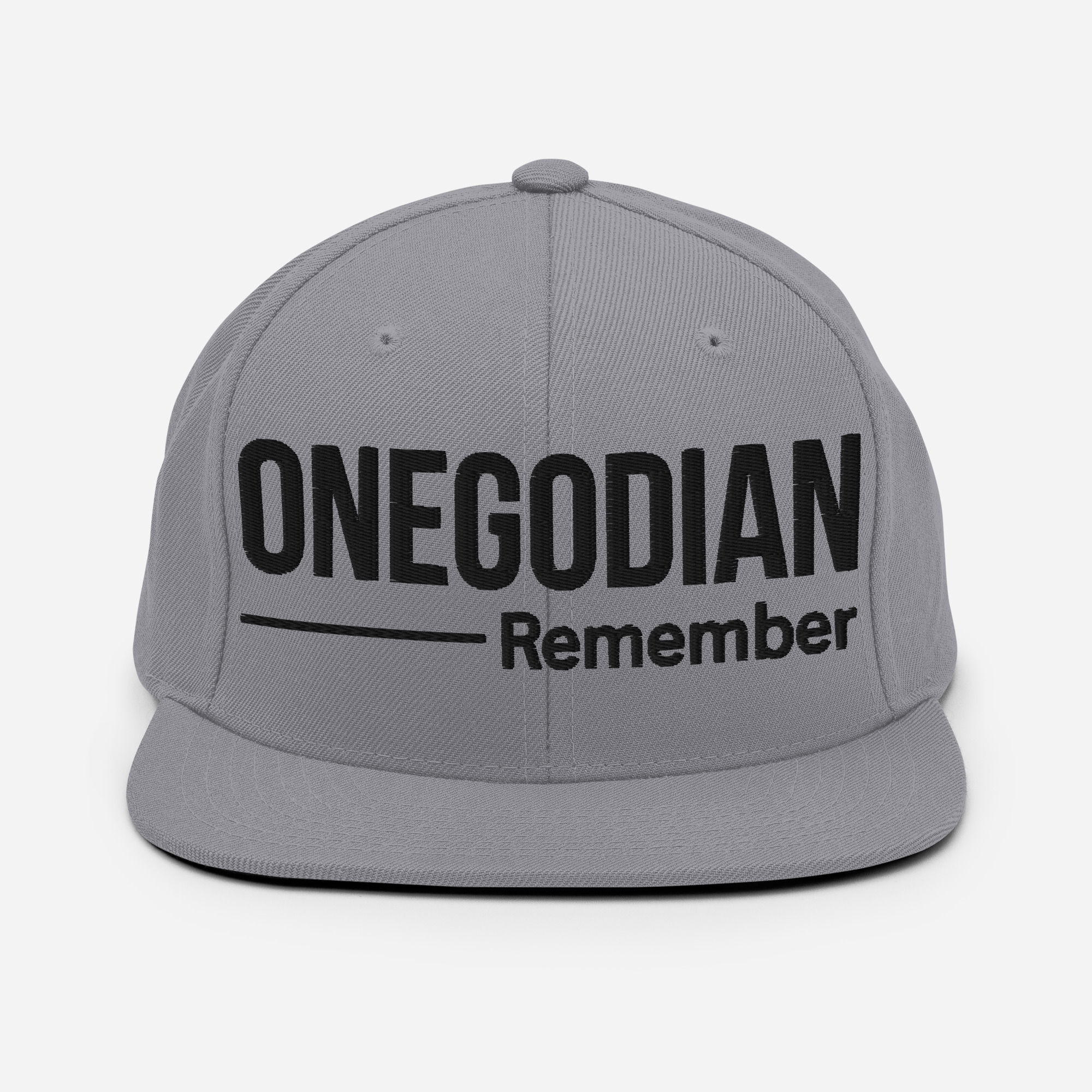 ONEGODIAN: Remember – Snapback Hat – Black - Image 8