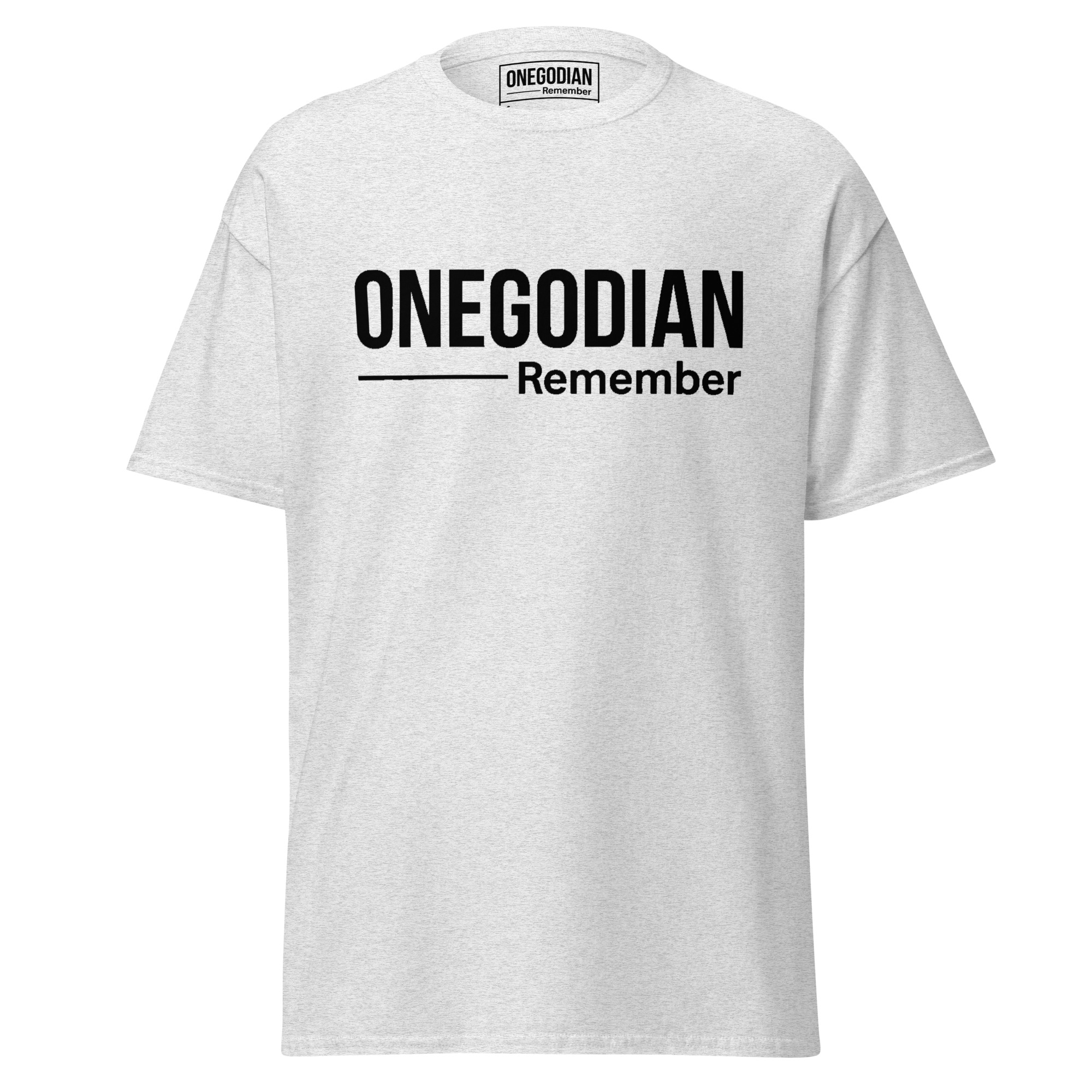 ONEGODIAN: Remember – Unisex classic tee - Black - Image 22
