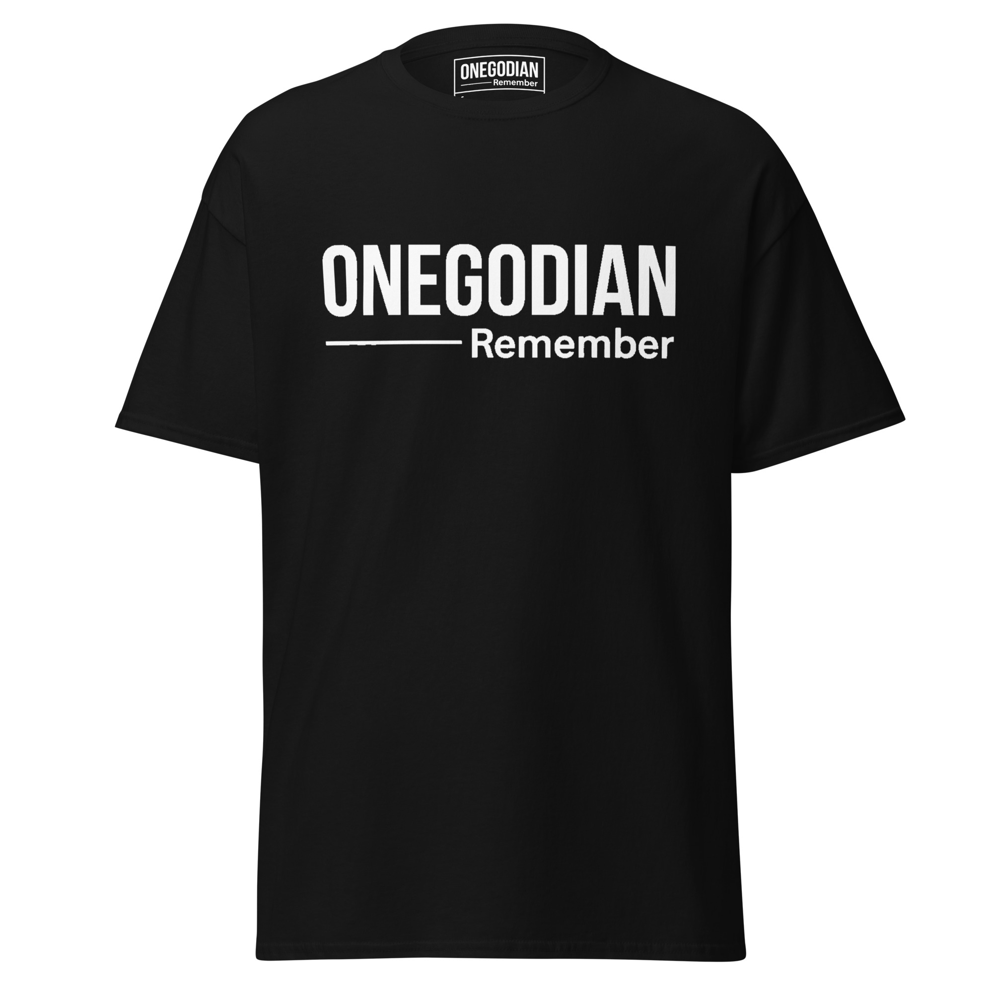 ONEGODIAN: Remember – Unisex classic tee - White