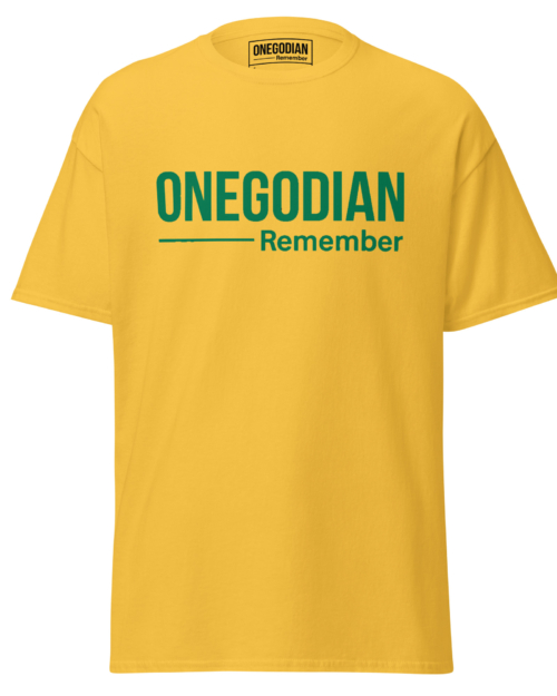 ONEGODIAN: Remember – Unisex classic tee - Green