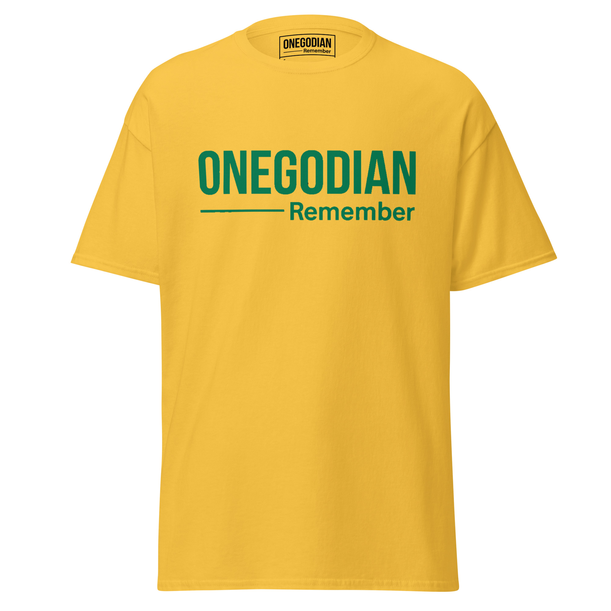 ONEGODIAN: Remember – Unisex classic tee - Green
