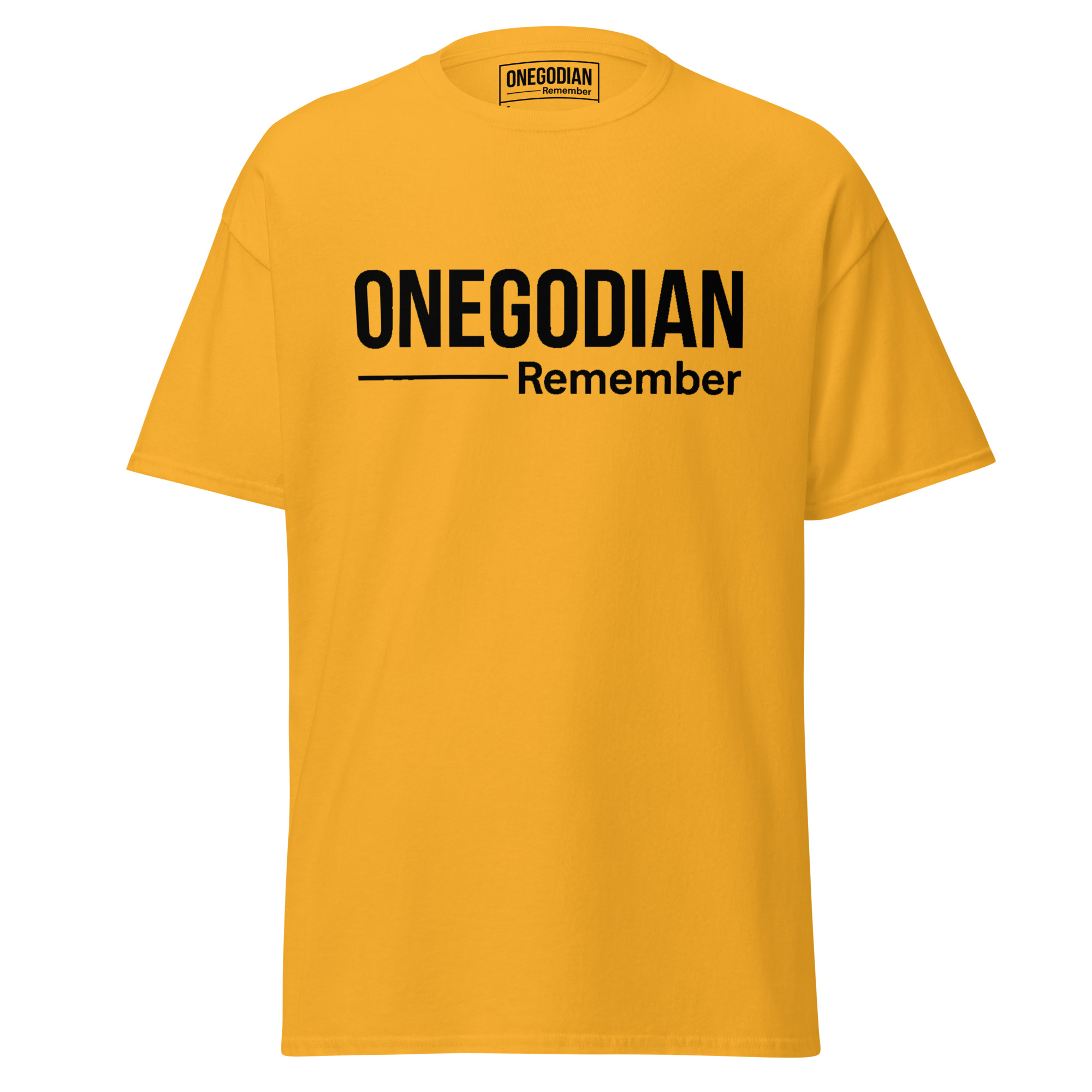 ONEGODIAN: Remember – Unisex classic tee - Black - Image 10