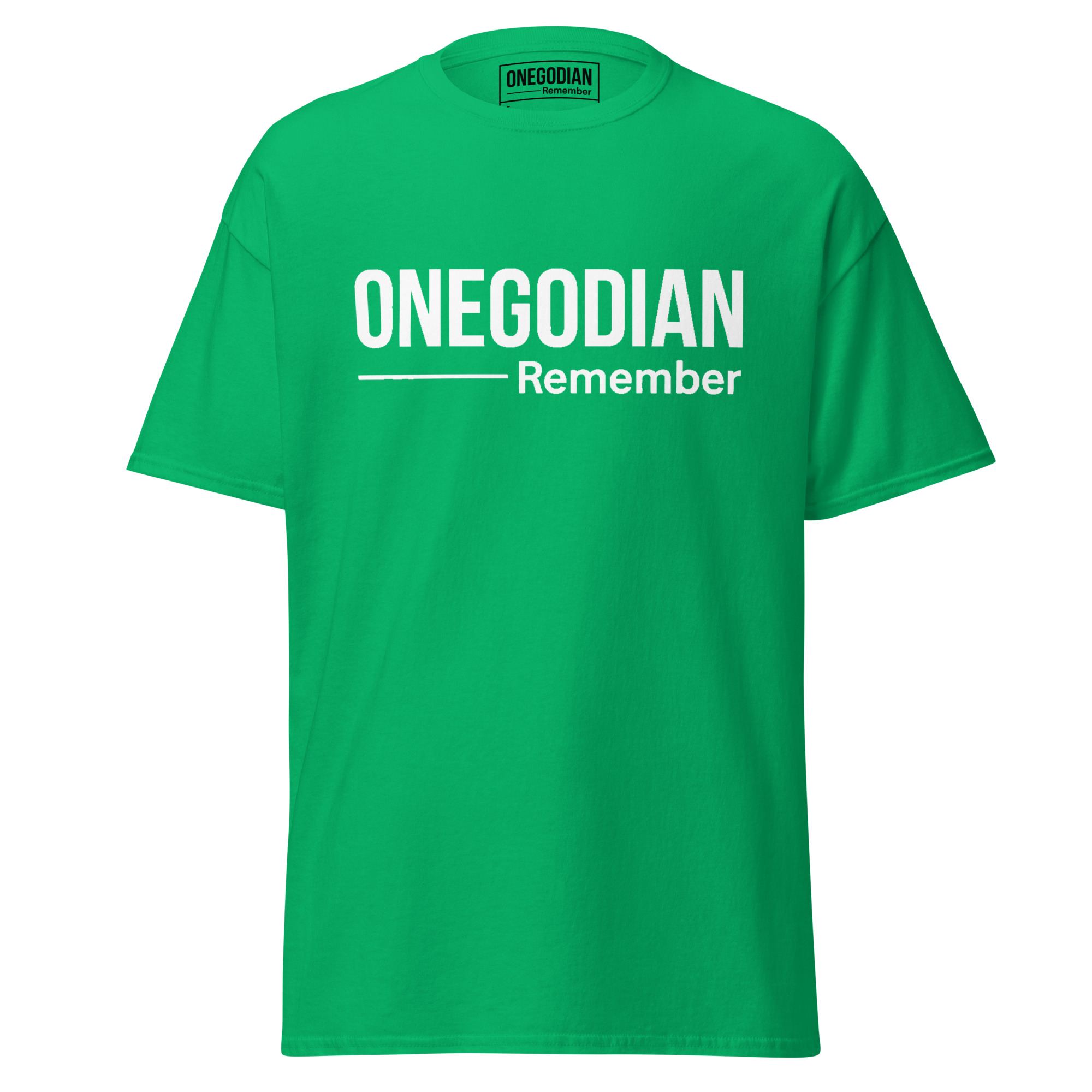 ONEGODIAN: Remember – Unisex classic tee - White - Image 17