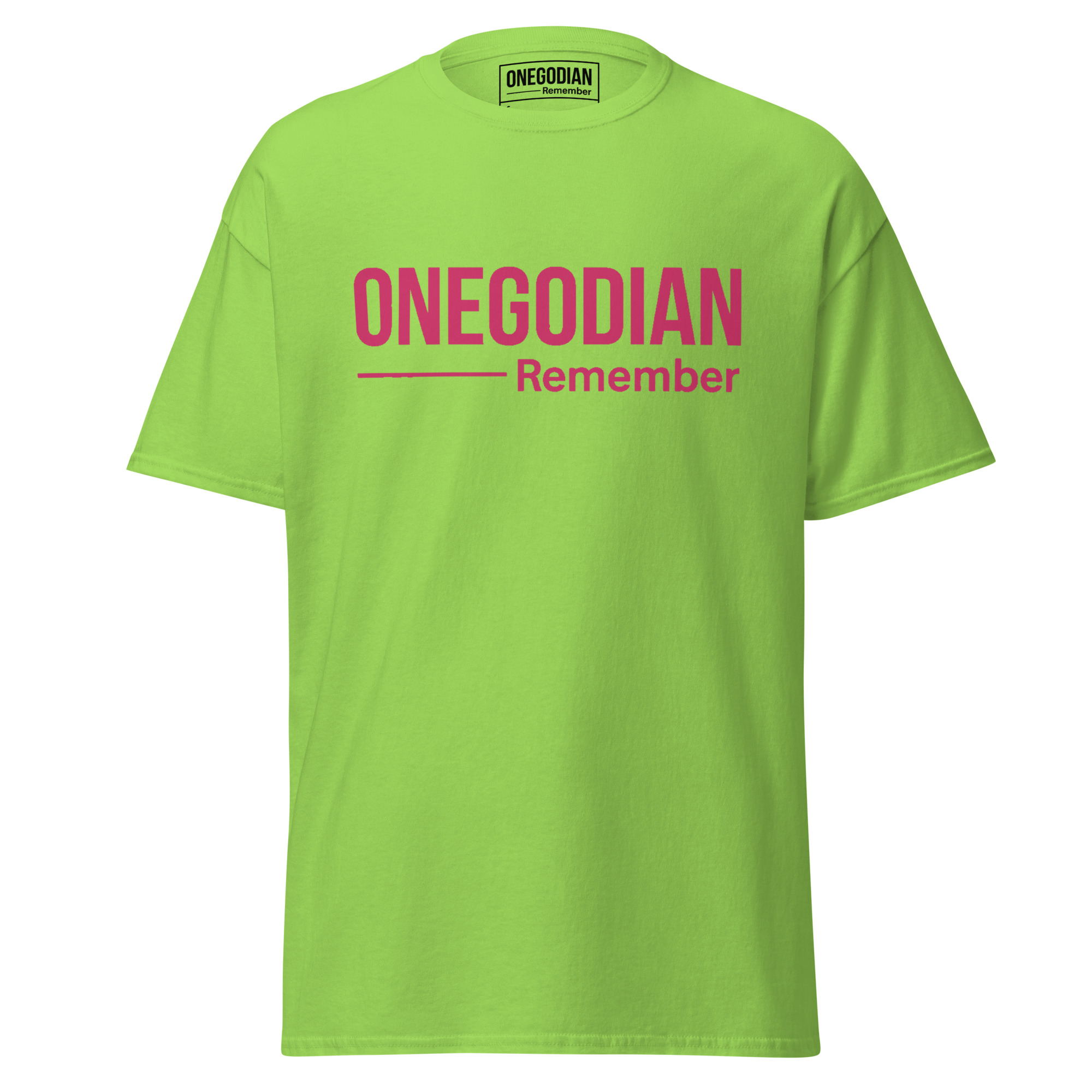 ONEGODIAN: Remember – Unisex classic tee - Image 6