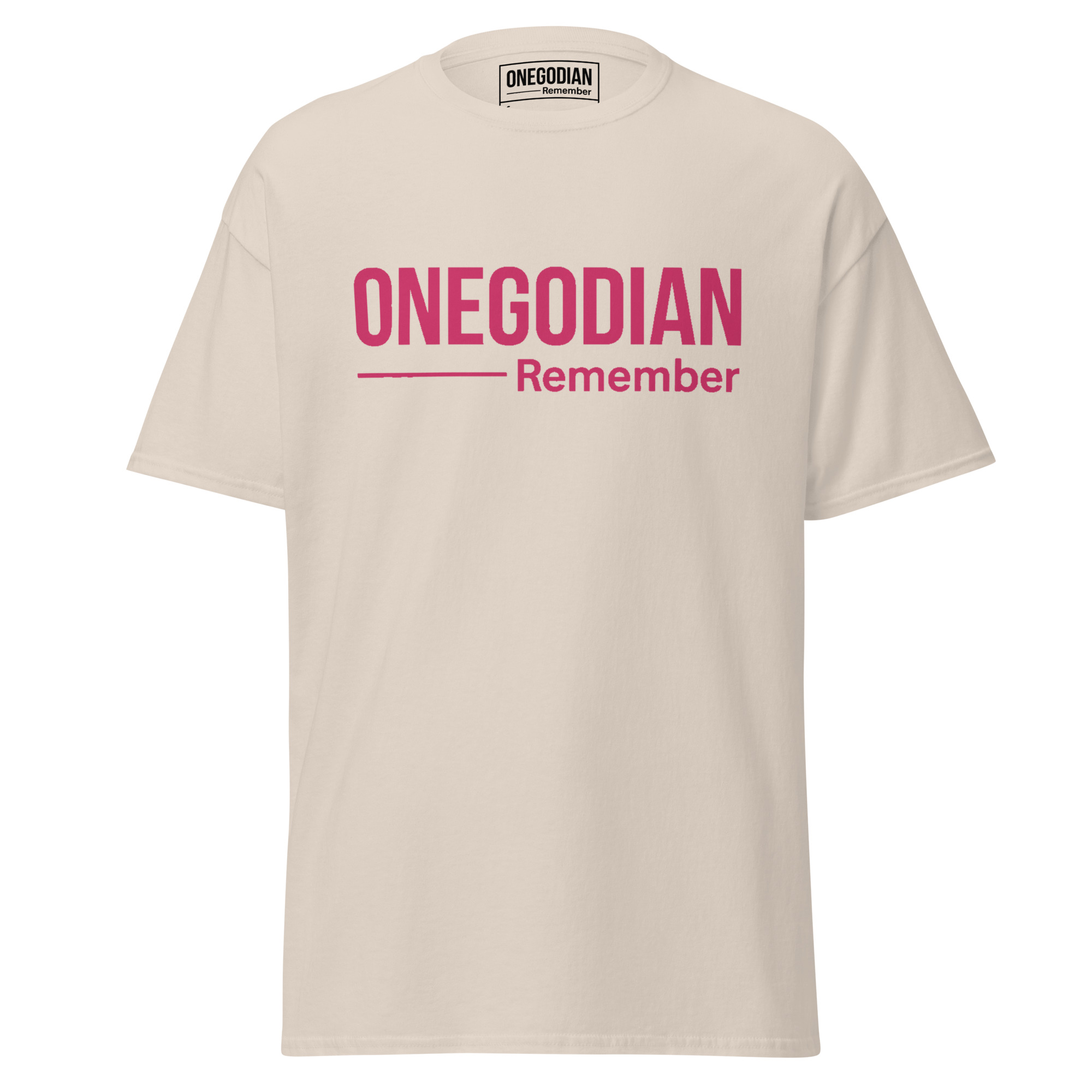 ONEGODIAN: Remember – Unisex classic tee - Image 10
