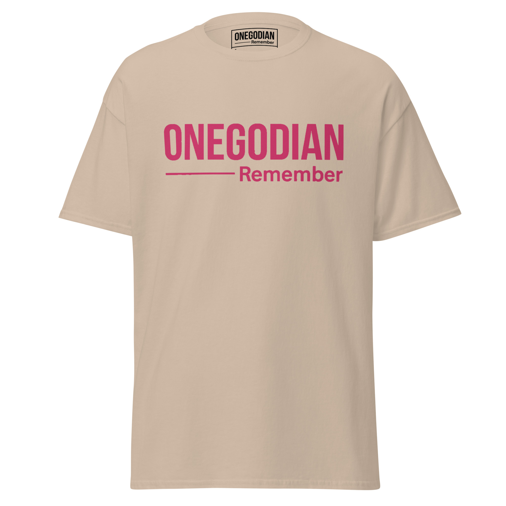 ONEGODIAN: Remember – Unisex classic tee - Image 4