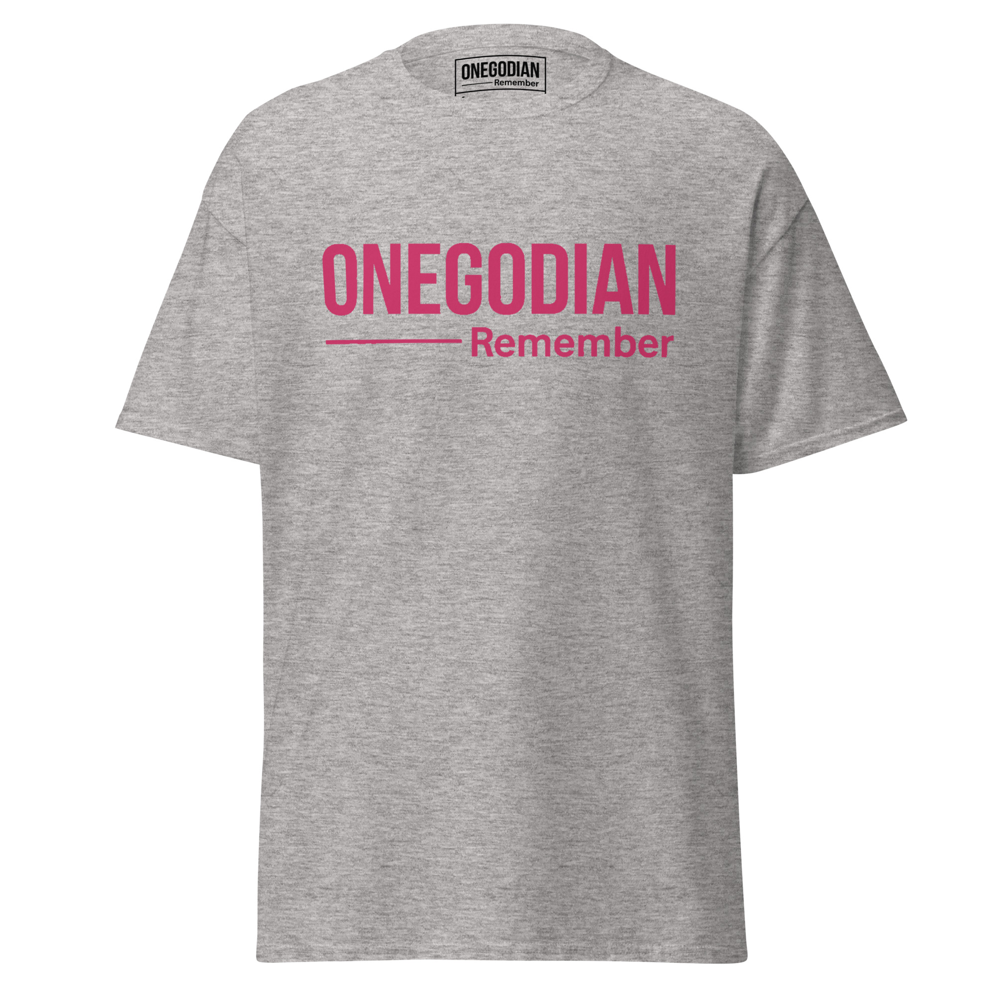 ONEGODIAN: Remember – Unisex classic tee - Image 2