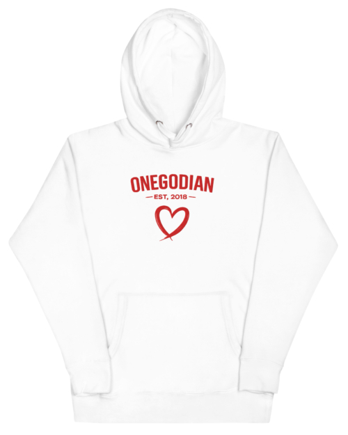 OneGodian: Est. With Love - Women's Hoodie - Red