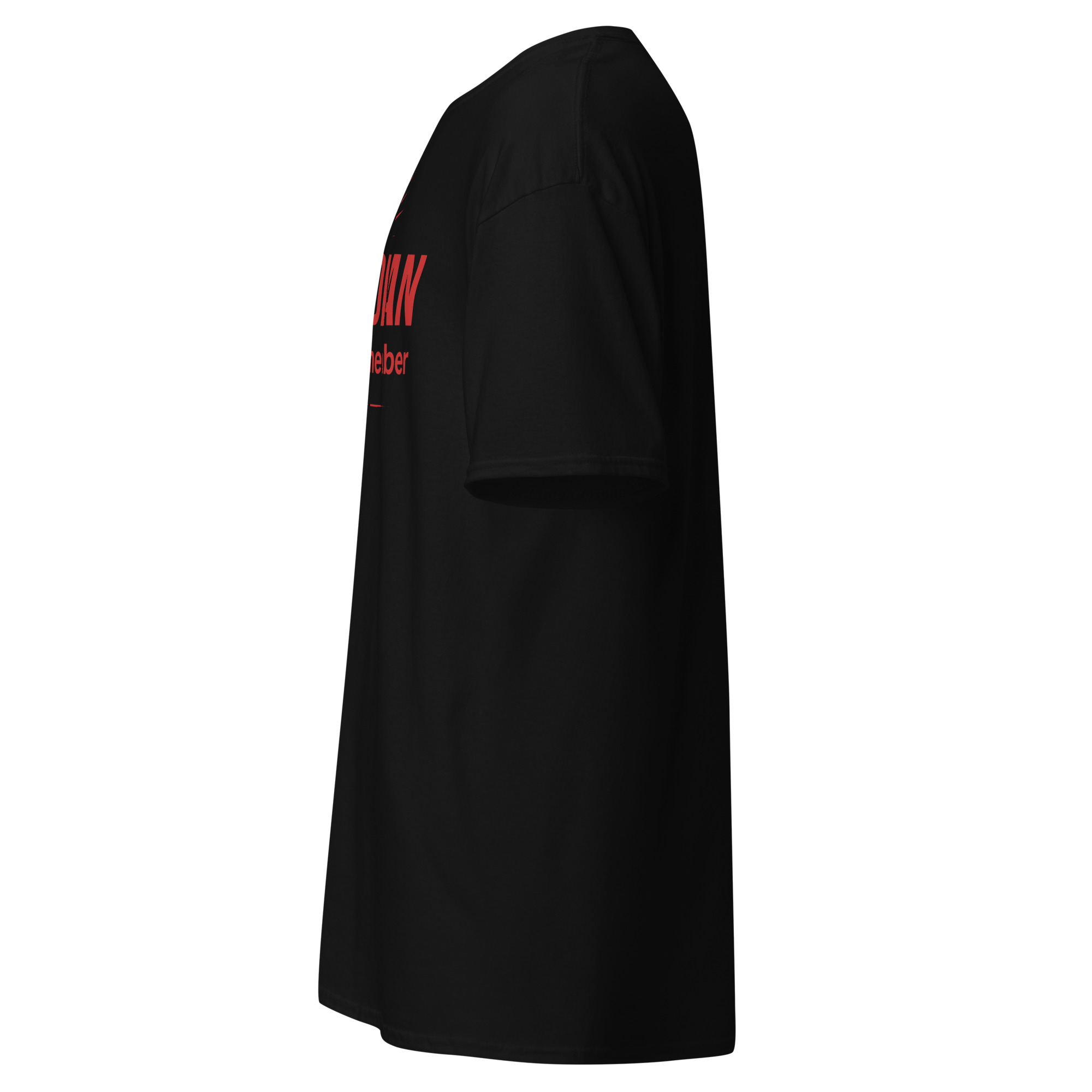 OneGodian: Remember The Mountain - Unisex classic tee - Red - Image 4